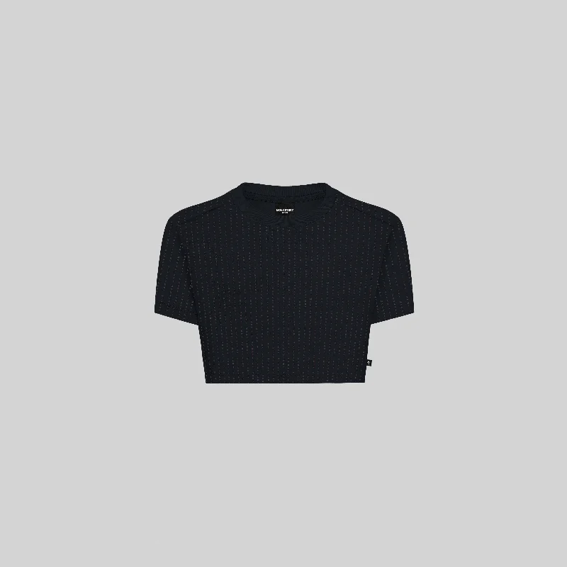 Overstock Sale PONTIAC CROP TOP BLACK