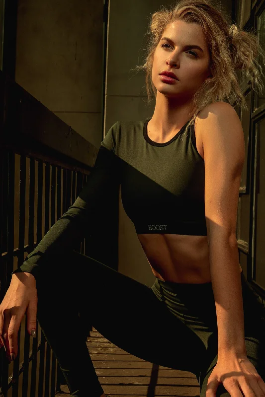 Weekend Deal AR 1875 - ONE ARM CROP TOP