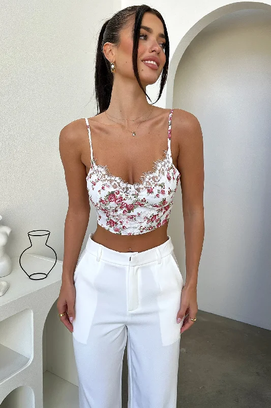Weekend Savings Bonanza Lyara Crop - Rose Floral