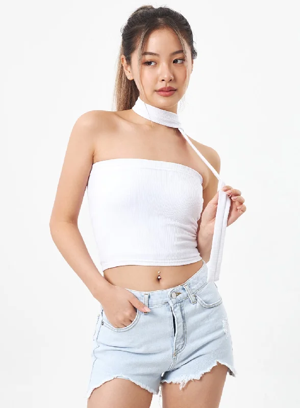 Amazing Value Tube Top With Scarf CA305
