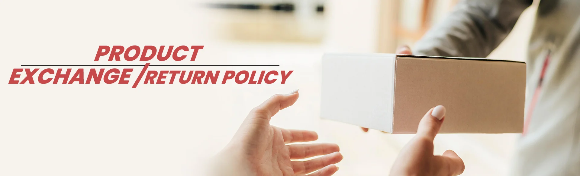 Return & Exchange Items must be in original condition with proof of purchase.