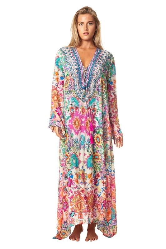 Weekend Deals That Sparkle Eden Garden Long Caftan Dress