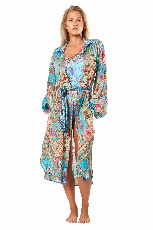 Weekend Bargains to Snag Queens Garden Easy Shirtdress Cover-Up