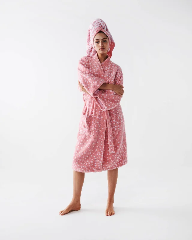 Weekend Discounts to Grab Strawberry Lamington Terry Bath Robe