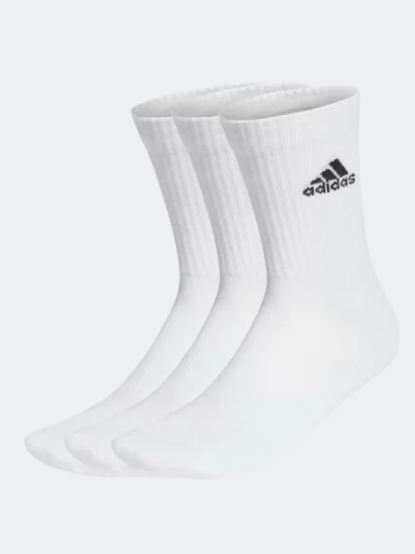 Adidas Cushioned Kids Training Sock White/Black