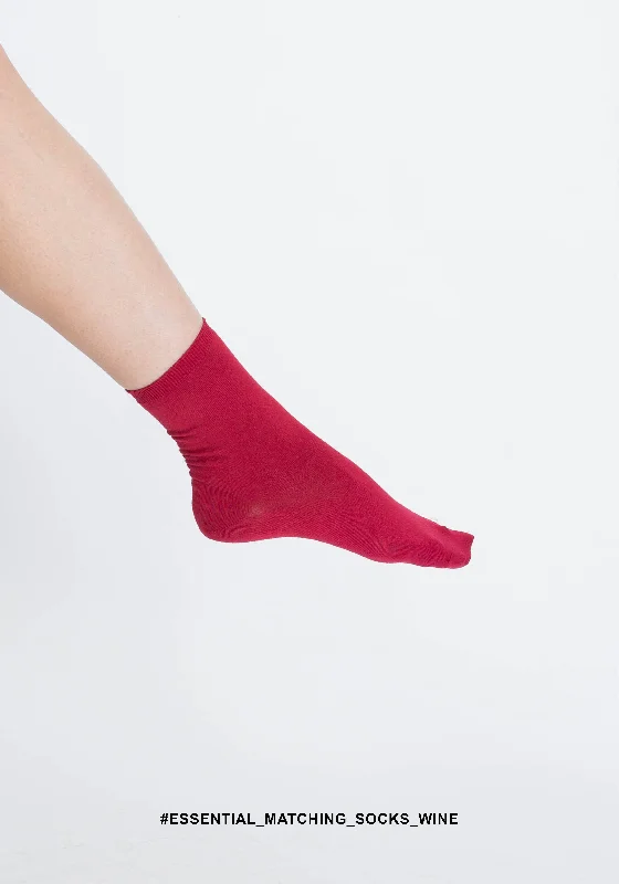 Weekend Deals That Please Essential Matching Socks Wine