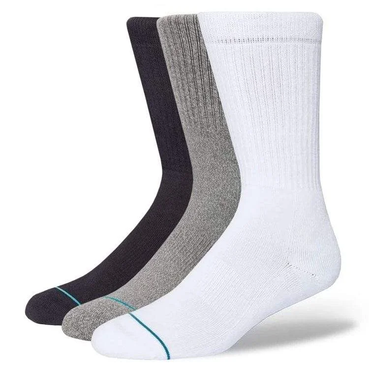 Time-Sensitive Icon 3 Pack Men's Crew Sock