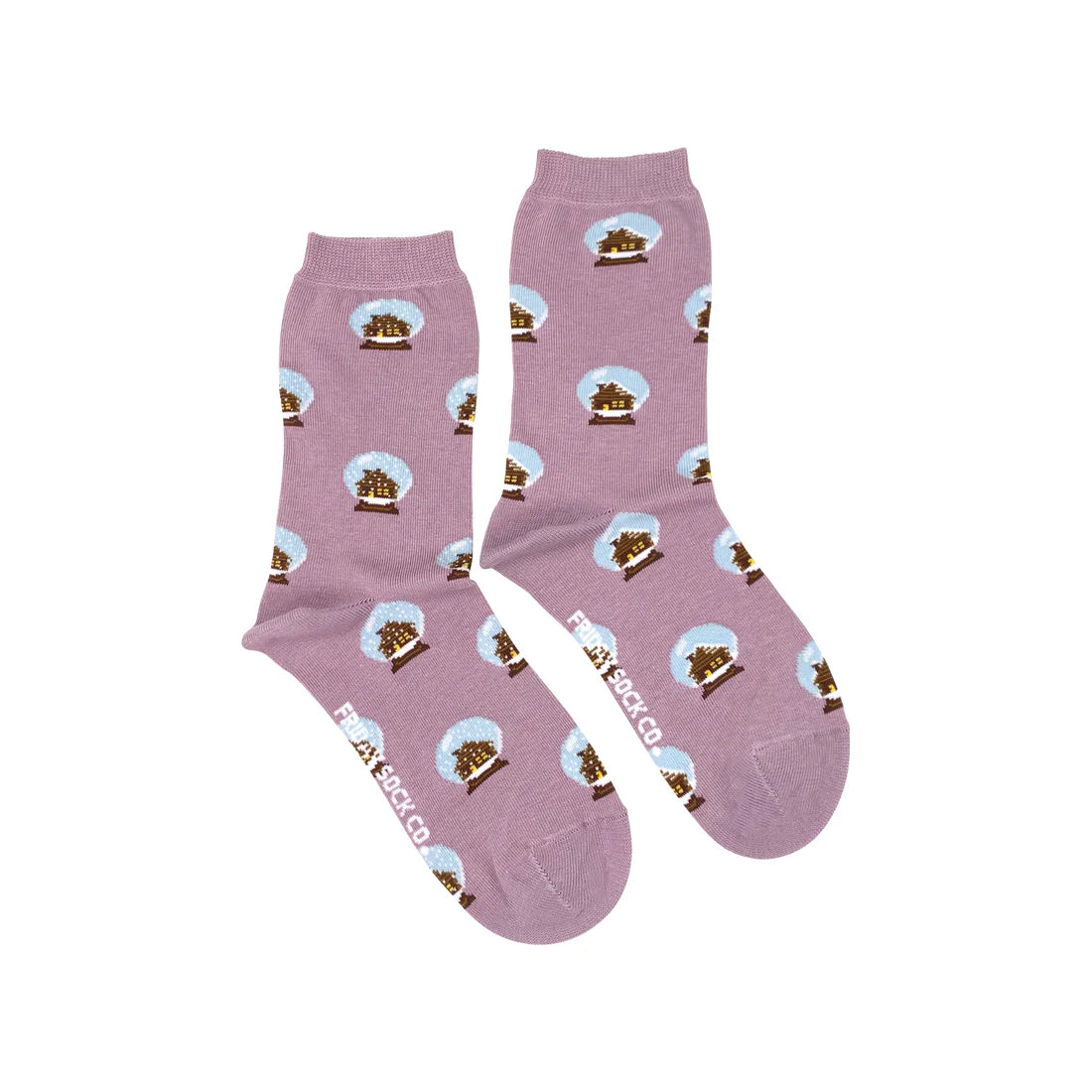 Weekend Discounts You Deserve Snowglobe Mismatched Socks