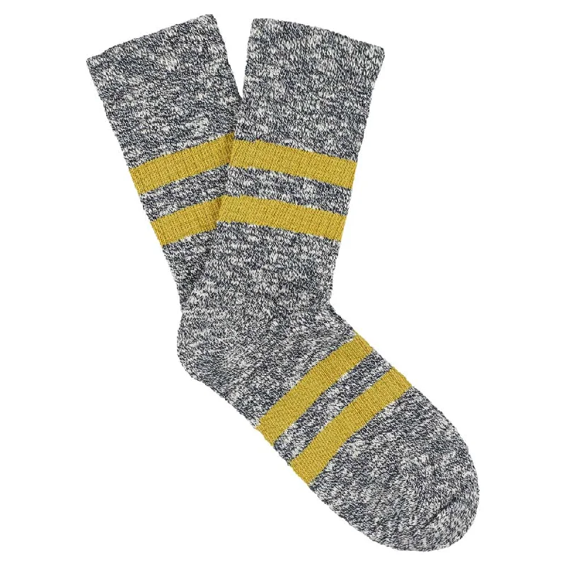 Weekend Savings Extravaganza Women Melange Stripes Navy / Mustard