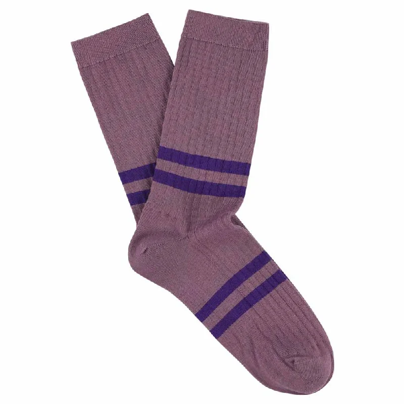 Your Weekend, Your Savings Women Stripes Purple
