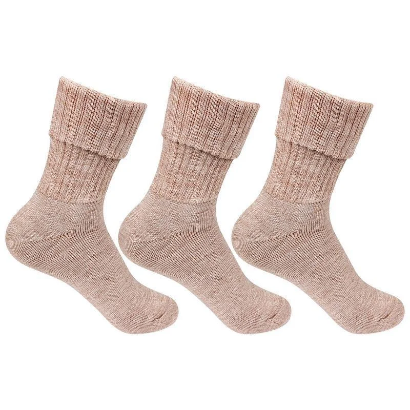 Weekend Extravaganza: Shop Now Women's Fawn Woolen Socks - Pack of 3