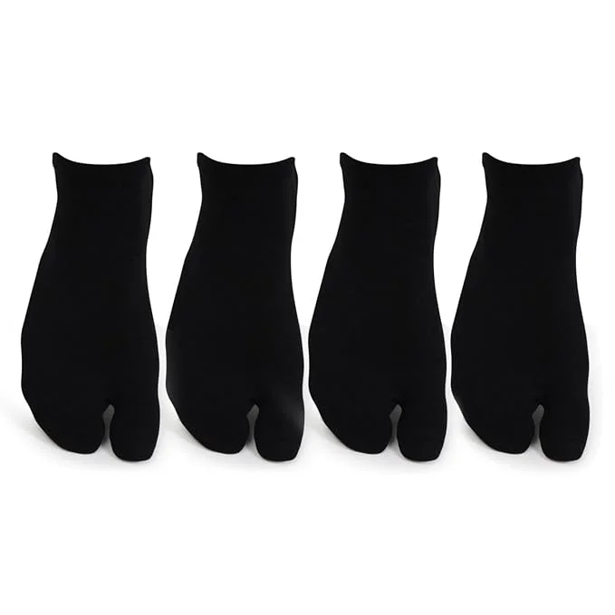 Weekend Savings Delight Women Plain Cotton Secret Length Thumb Socks- Pack of 4