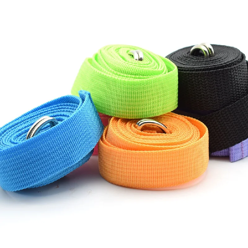 Now or Never 180CM Sport Yoga Stretch Strap D-Ring Belt Gym Waist Leg Fitness Adjustable Belt Now or Never 180CM Sport Yoga Stretch Strap D-Ring Belt Gym Waist Leg Fitness Adjustable Belt