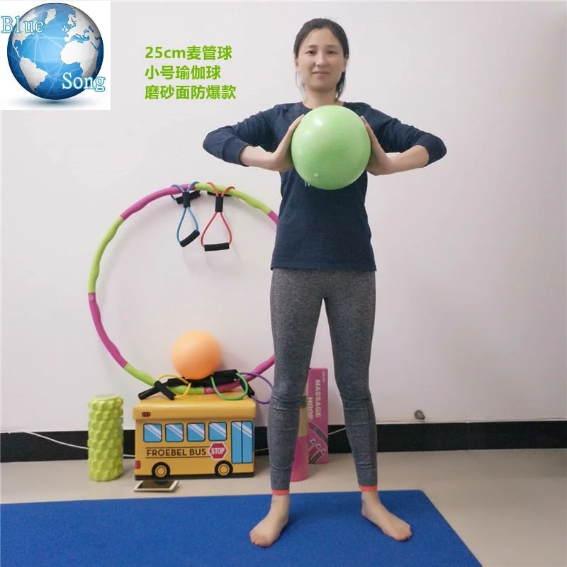Big Deal 25cm Yoga Ball Physical Fitness ball for fitness Appliance Exercise balance Ball home trainer balance pods GYM YoGa Pilates ball Big Deal 25cm Yoga Ball Physical Fitness ball for fitness Appliance Exercise balance Ball home trainer balance pods GYM YoGa Pilates ball