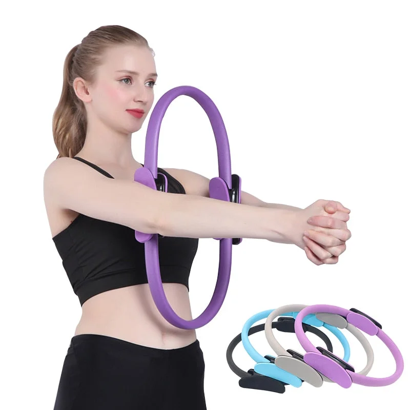 Weekend Offers That Amaze Yoganix 38cm Yoga Fitness Circle Magic Ring Ladies Professional Training Muscle