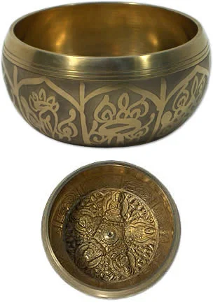 Time-Limited Offer 5'' Etched Singing Bowl