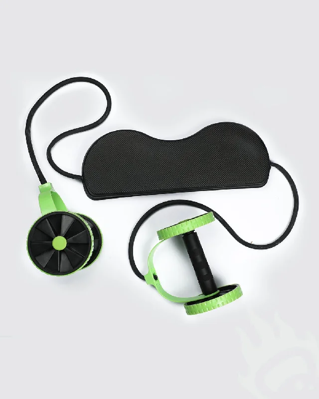 Online Exclusive Ab Roller with Resistance Tube