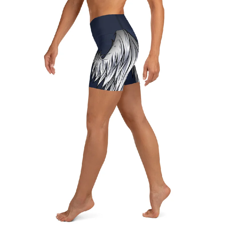 Buy Today Angel Wings Yoga Shorts