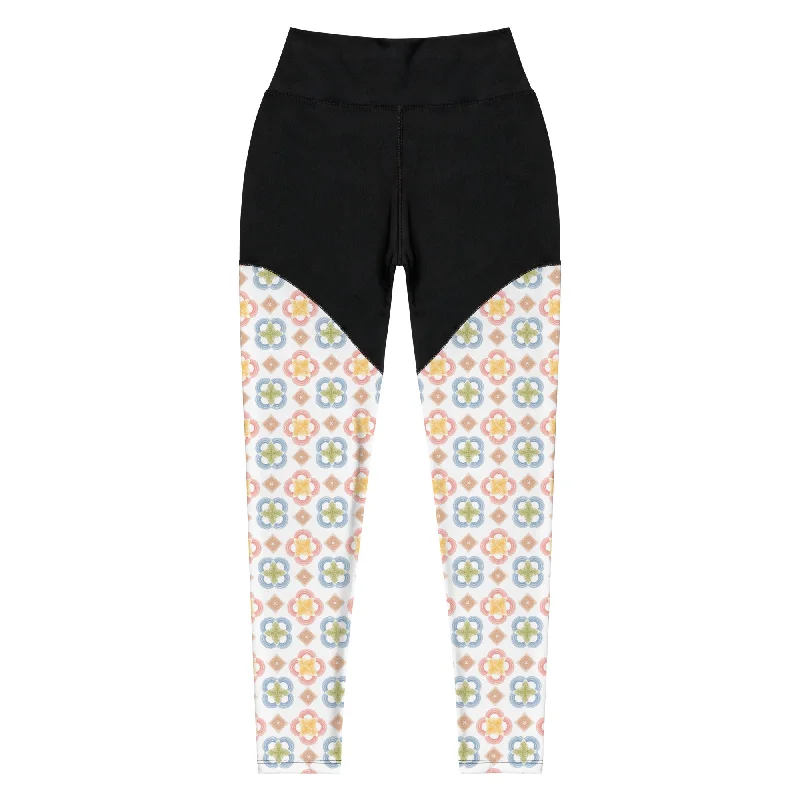 Fantastic Savings Arc Series -White Arc Sports Leggings