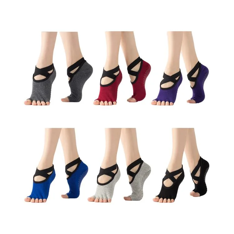 Weekend Specials to Enjoy Bandage Open Toe Yoga Socks