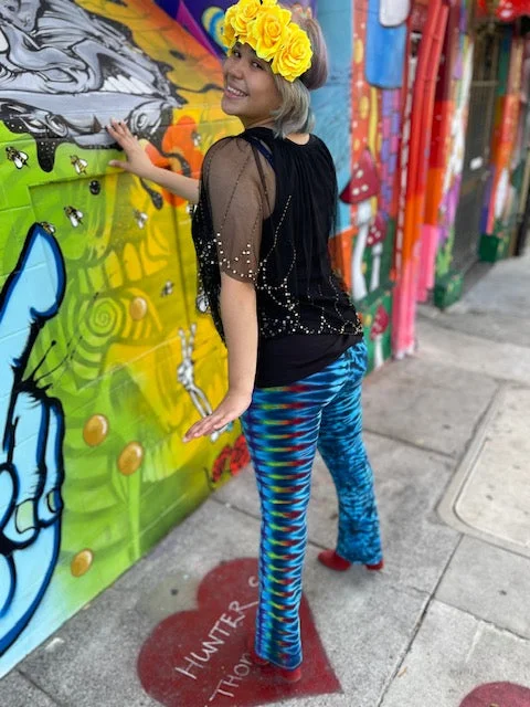 Unbeatable Deal Barefoot Lazer Yoga Pants #4