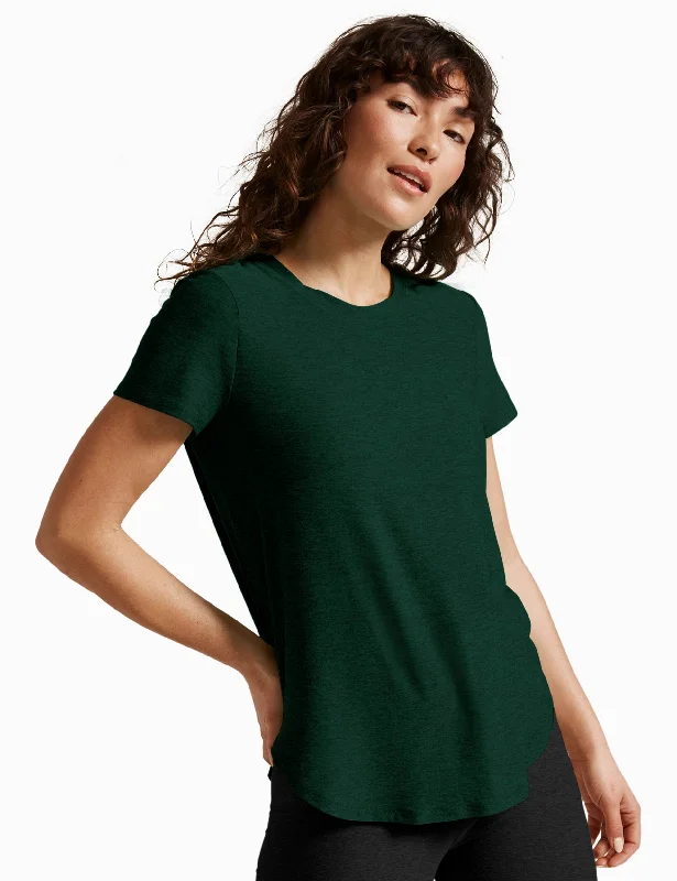 Weekend Discounts to Delight Featherweight On The Down Low Tee - Dark Spruce Green Heather Weekend Discounts to Delight Featherweight On The Down Low Tee - Dark Spruce Green Heather