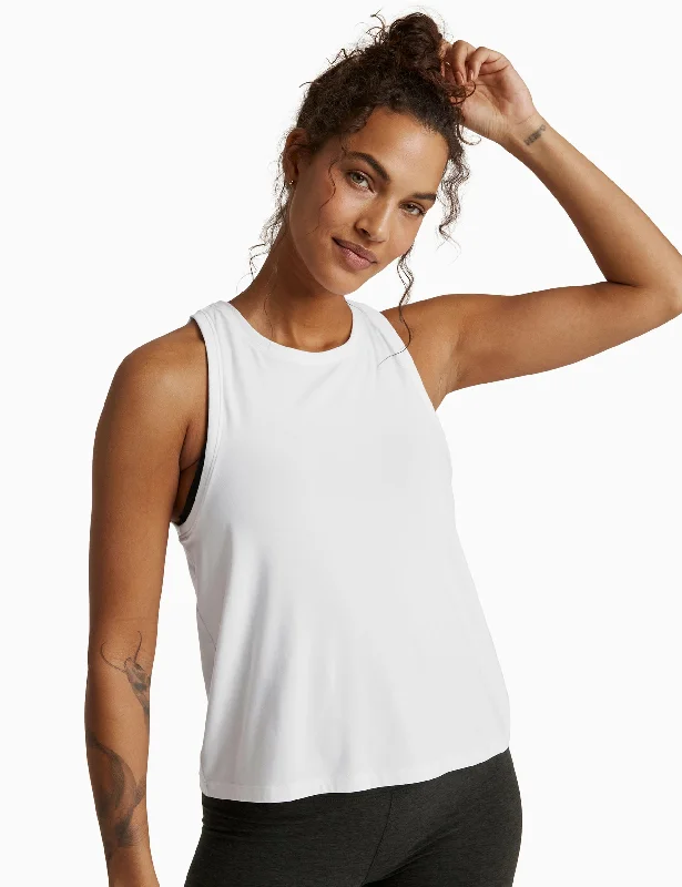 Closeout Deal Featherweight Rebalance Tank - Cloud White
