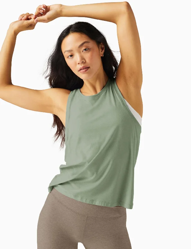 Value Pack Featherweight Rebalance Tank - Minty Slate Heather
