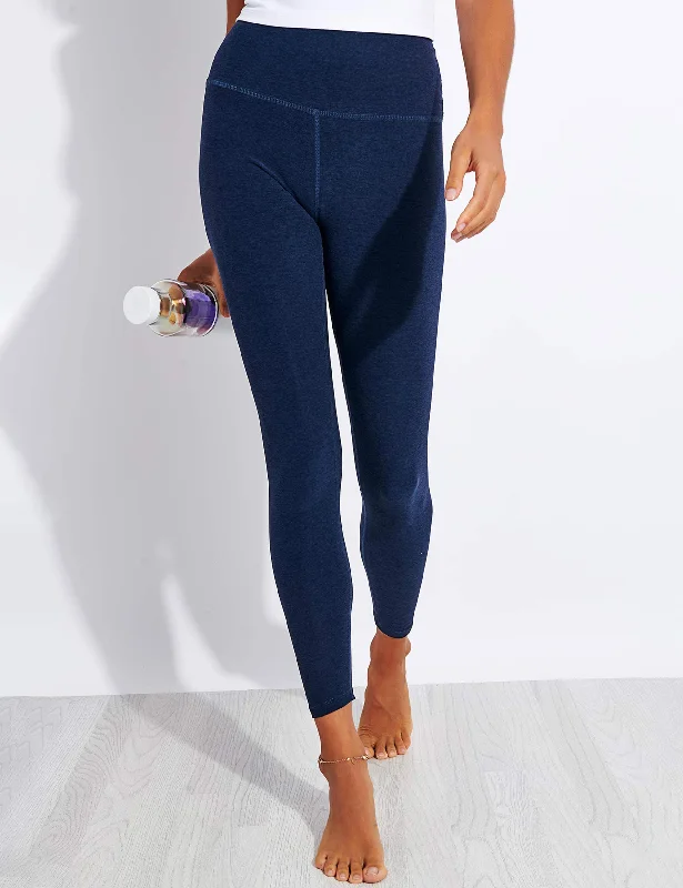 Weekend Discounts to Delight Spacedye Caught In The Midi High Waisted Legging - Nocturnal Navy