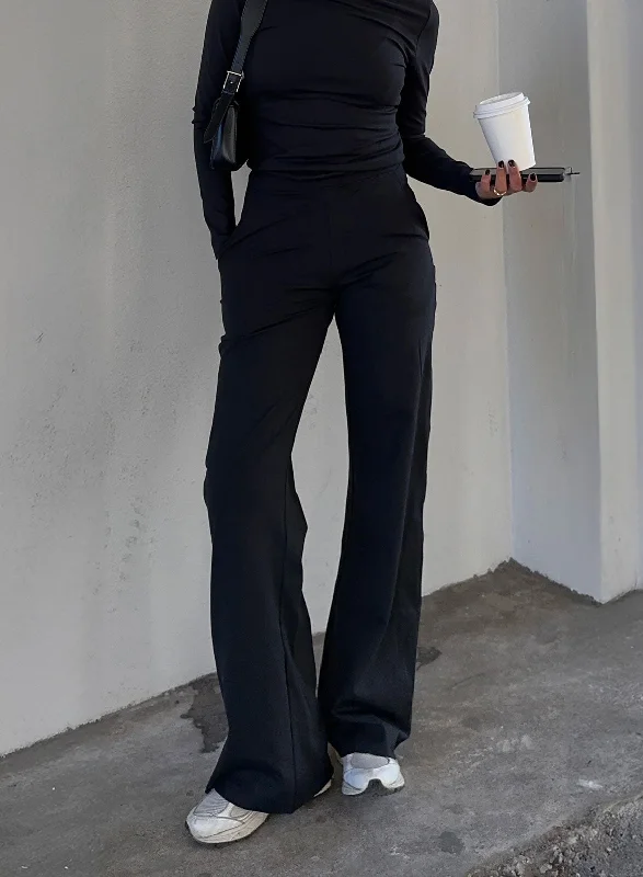 Weekend Specials to Celebrate Black Sense Wide Pants