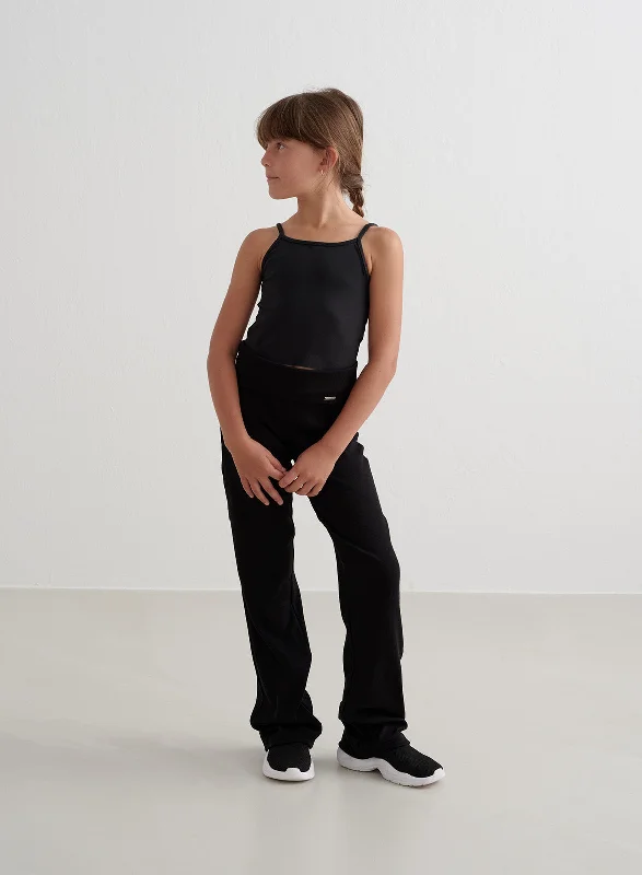 Weekend Specials to Grab Black Young Ease Ribbed Pants