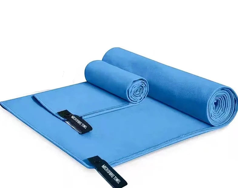 Unbeatable Deal Blue yoga towel