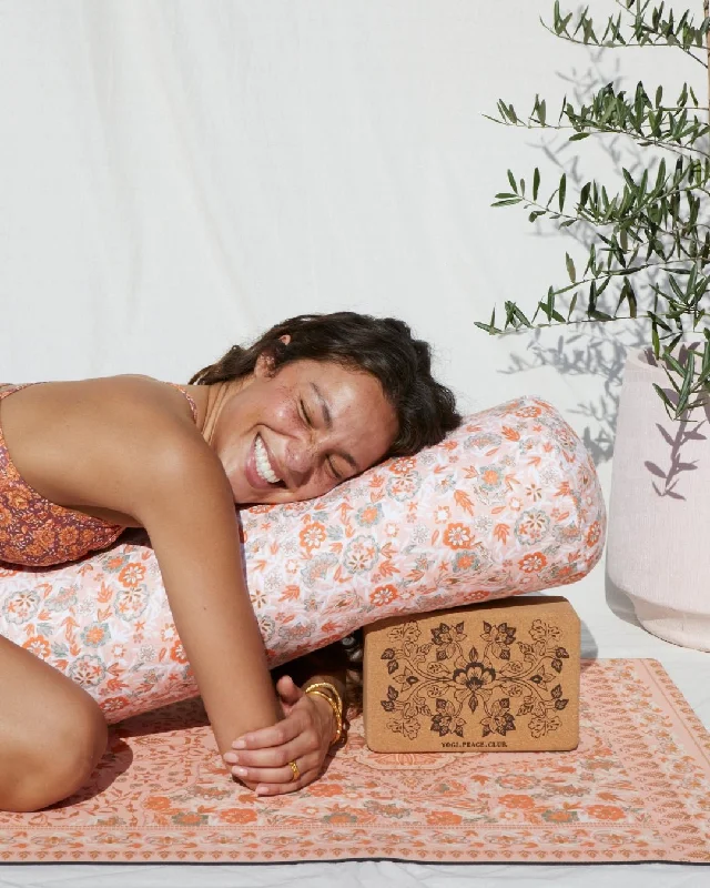Big Deal Bolster + Yoga Pack - Salty Peach