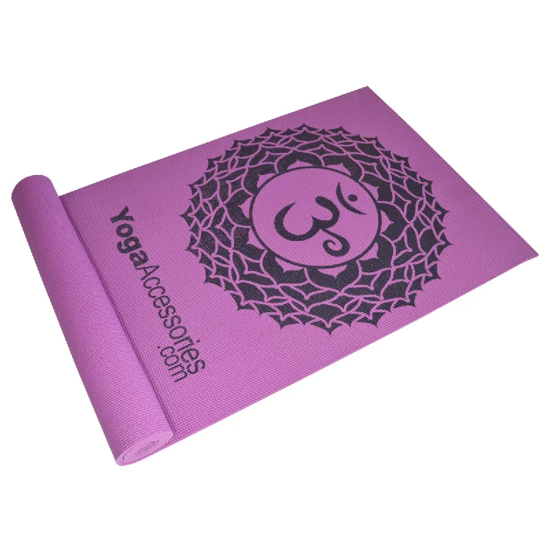 Weekend Specials to Savor Chakra Printed Yoga Mat by YOGA Accessories