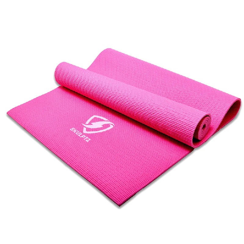 Weekend Deals That Dazzle Chakra Yoga 6 mm Mat (Pink)