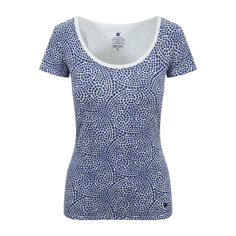 Super Sale Chakra Energy Tee Blue