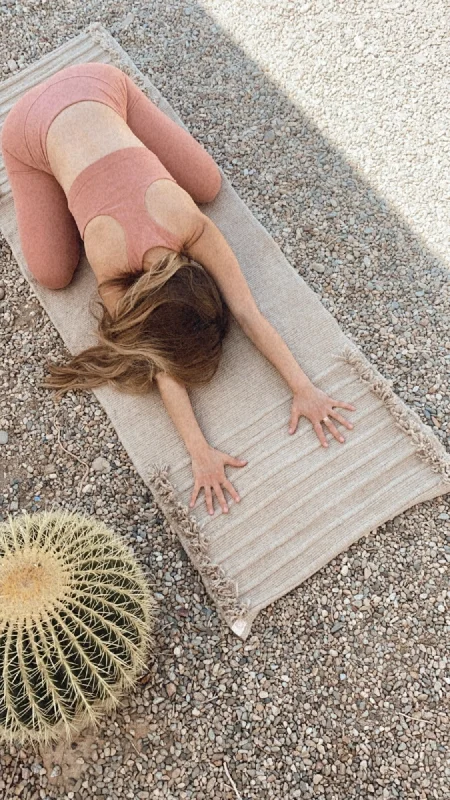 Big Savings Yoga Mat | Organic Textile | Clay