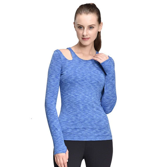 Online Deal Compression Yoga Long Sleeve Top