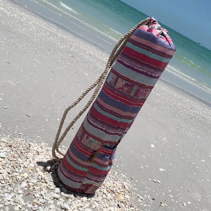 Weekend Deals That Sizzle Vibrant Stripes Yoga Mat Bag