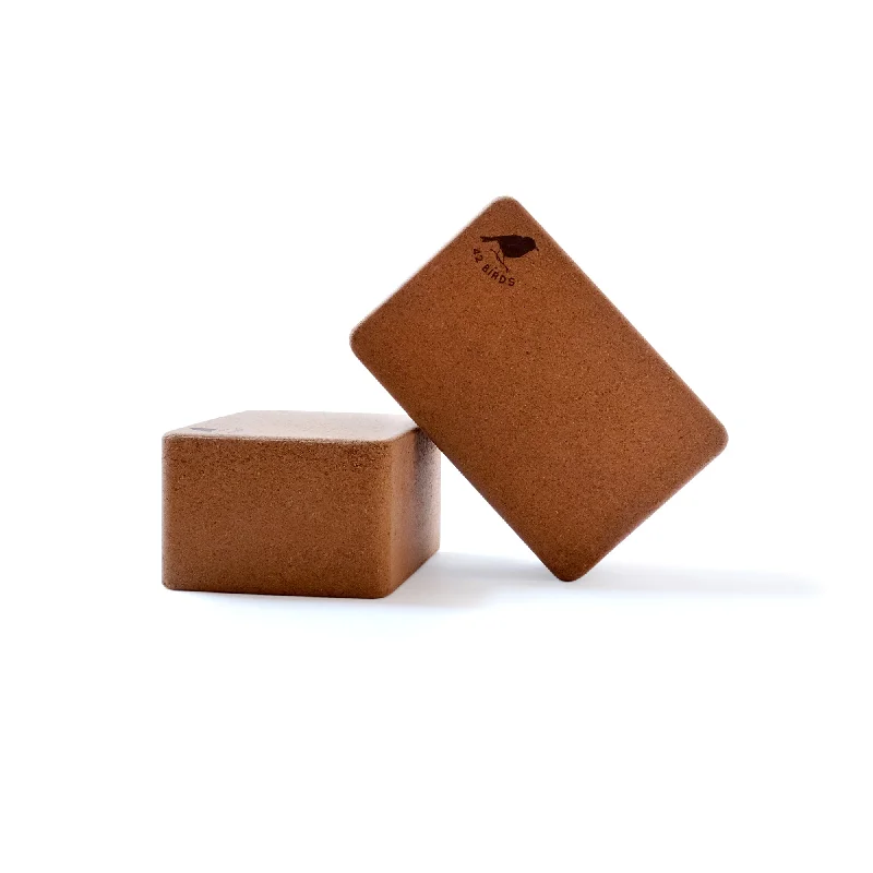 Weekend Deals That Amaze Cork Yoga Two-Block Bundle “The Nuthatch”