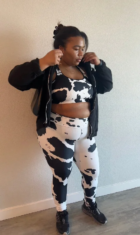 Weekend Offers That Thrill Cow Pose Leggings (XS-XL)
