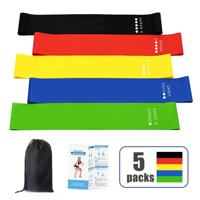 5pcs colorful bands