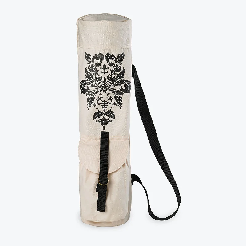 Weekend Bargains Await You Damask Printed Yoga Mat Bag