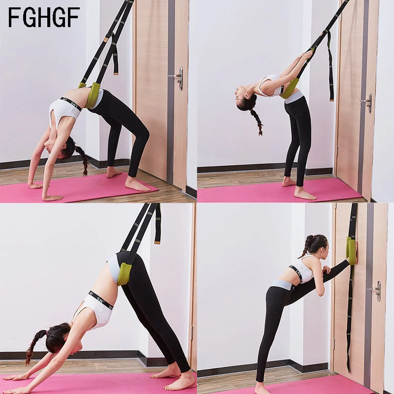 Epic Value Door Flexibility Stretching Leg Strap for Ballet Cheer Dance Gymnastics Trainer Yoga Accessories Yoga Belt Epic Value Door Flexibility Stretching Leg Strap for Ballet Cheer Dance Gymnastics Trainer Yoga Accessories Yoga Belt