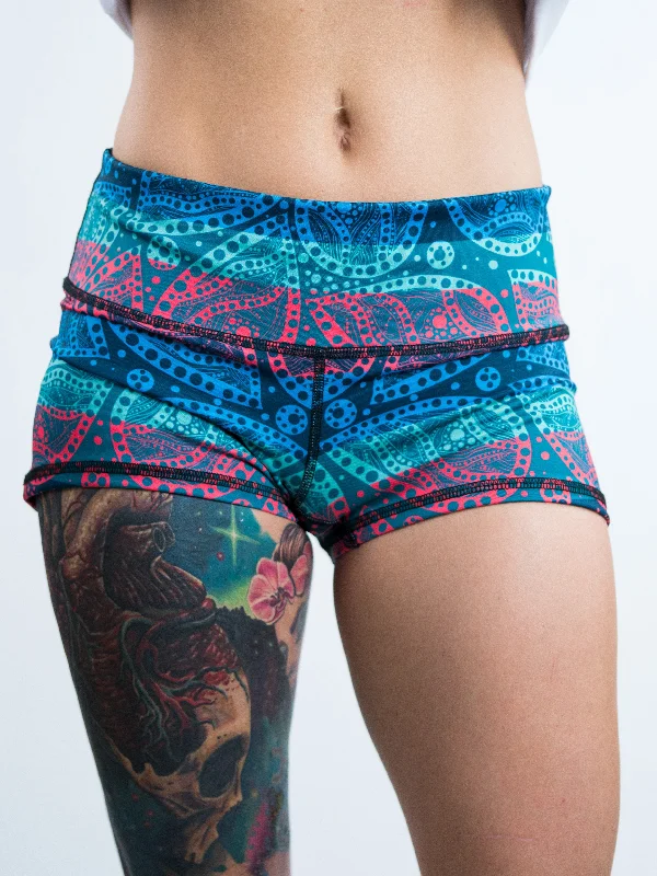 Weekend Bargains to Celebrate Dope Pattern Yoga Shorts