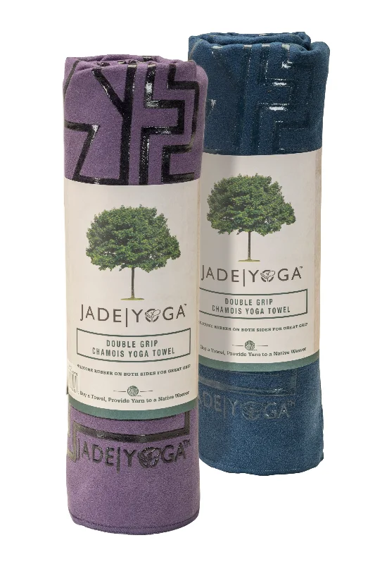 While Supplies Last Double Grip Chamois Yoga Towel