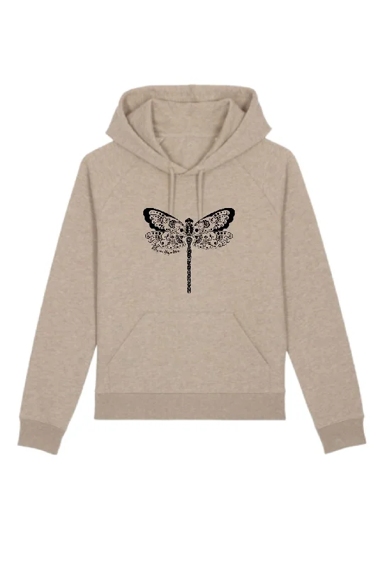 Now or Never Dragonfly Print Yoga Hoodie