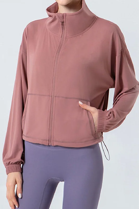Weekend Bargains to Cherish MotionEase Dropped Shoulder Jacket
