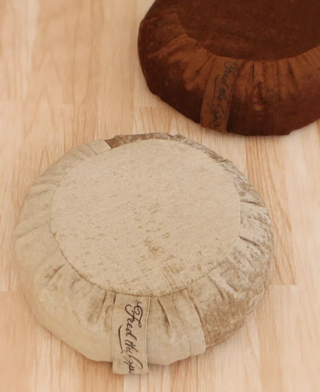 Exclusive Weekend Offers Inside Earth Brown Chenille Zafu Cushion
