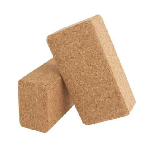 Stock Up Jasmine Fitness Eco Cork Yoga Brick